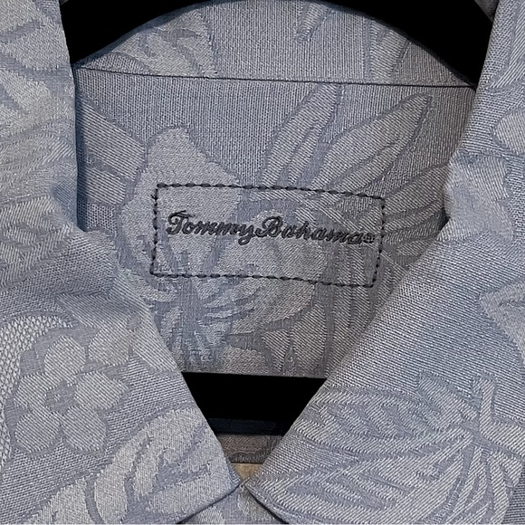 NWT Tommy Bahama 100% Silk Palms Over Paradise Short Sleeve XL Button Shirt - Picture 6 of 11